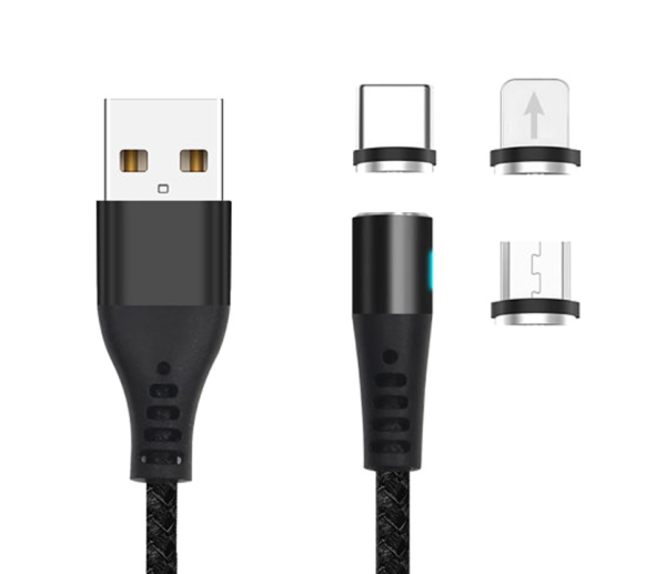 Maxlife Magnetic 3-in-1 Cable 1m