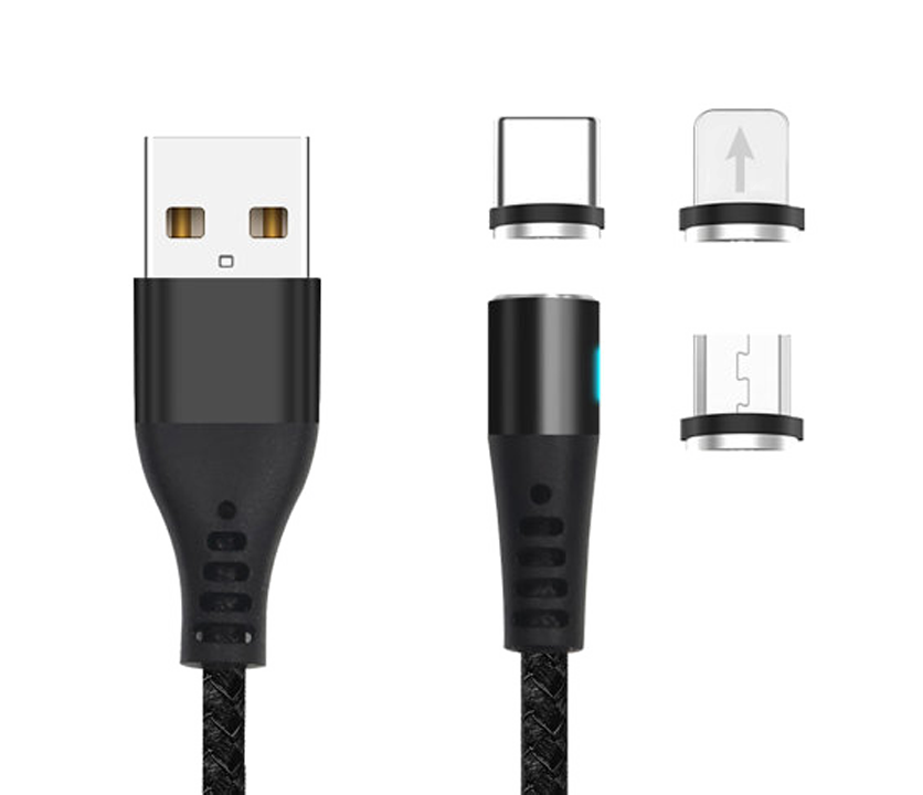 Maxlife Magnetic 3-in-1 Cable 1m - Image 2