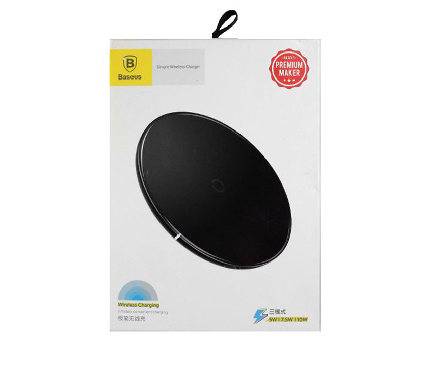 Baseus Simple Wireless Qi 10W Charger (CCALL-JK01) - Image 3