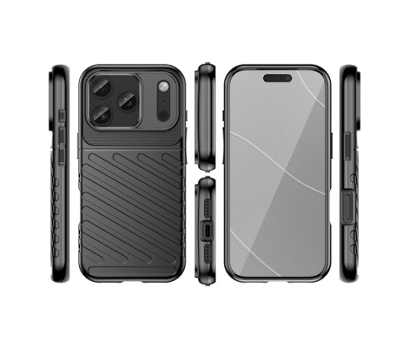 Olixar Black Thunder Case - for iPhone 17 Pro Max - Image 2