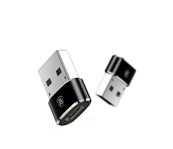 Baseus USB Type-C to USB-A Adapter - Black