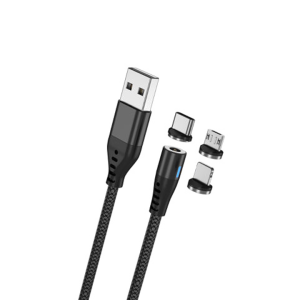 Maxlife Magnetic 3-in-1 Cable 1m